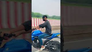 gixxer bike rider 💥💯foryou youtubeshort love viral subscribers pulsarnayeem [upl. by Cirdnek]