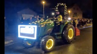 Tractor lichtstoet Hamme 2022 [upl. by Okimuk]