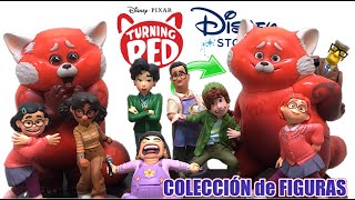 TURNING RED  Colección de Figuras quotDeluxequot DISNEY STORE 2022  PIXAR  TOY SHOTS [upl. by Manvell]