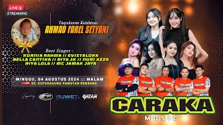 LIVE STREAMING quot CARAKA MUSIC quot TASYAKURAN KELAHIRAN AHMAD FAREL SETYANI  ARYA AUDIO [upl. by Harmon]