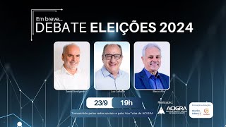 DEBATE ELEIÇÕES 2024 [upl. by Asiole561]