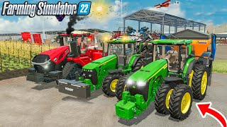 Sunflower Seeds Fertilizer spreading In Fs22  Farming Simulator 22  Fs22 Gameplay [upl. by Idna]