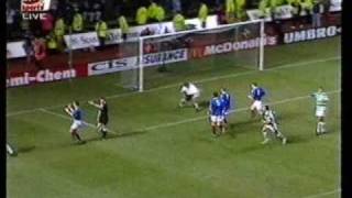 Celtic 0  Rangers 1  Nov 1996  Laudrup Outfoxes Rivals [upl. by Yenetruoc]