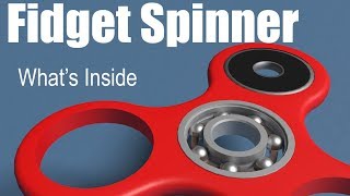 Whats inside of a Fidget Spinner [upl. by Sirromaj]