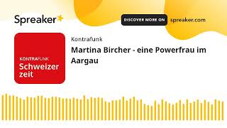 Martina Bircher  eine Powerfrau im Aargau [upl. by Millie]