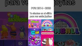 Nostalgia 20142020 😢 dinedits99 nostalgia backyardigans gumball escandalosos [upl. by Hershell48]