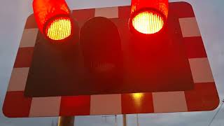 antrim station level crossing co antrim 61124 [upl. by Smiley985]