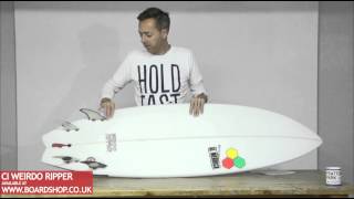 CI Surfboards Weirdo Ripper Review [upl. by Shuman]