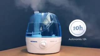 HUMIDIFICADOR ULTRASÓNICO ComfortAir 2 22 L  MONDIAL [upl. by Eltsyrk922]