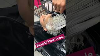 How to Platinum Blonde Hair Dye haircuttingessentials haircoloring platinumblondehair hairstyle [upl. by Ravi]