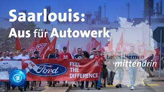 Saarlouis Aus für Autowerk  tagesthemen mittendrin [upl. by Rehpotsirahc]