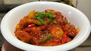 Chicken Manchurian recipe restaurant style chicken Manchurian recipe made with mama sitas oyster [upl. by Nirac]