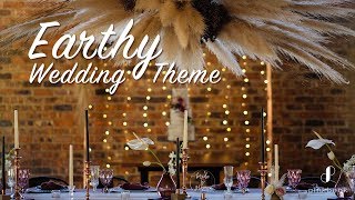 Earthy Wedding Theme Ideas amp Pampas Grass  Pink Book Weddings [upl. by Hereld]