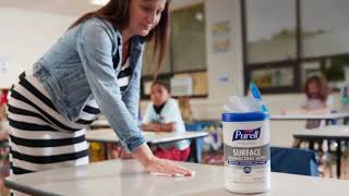 Introducing PURELL® Professional Surface Disinfecting Wipes [upl. by Isborne234]