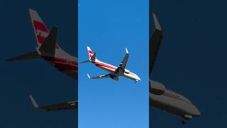 American Airlines 737800 TWA Retro Livery [upl. by Elleinnad]