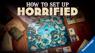 How to Set Up Horrified Board Game [upl. by Elita198]