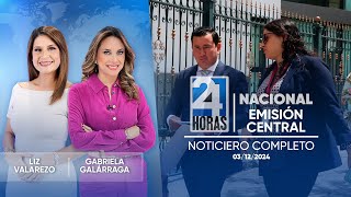 Noticiero de Ecuador Emisión Central 03122024 [upl. by Kalil]