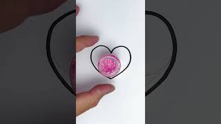 Draw a love Heart and glitter easy drawing ideas for kids kids easydrawing heart glitter [upl. by Ahsyat]