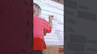 Exercise de grammaire  Les adjectifs possessifs en français learnfrench french francais frances [upl. by Anaihr]