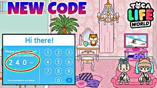 NEW CODE Toca Life World  Toca Boca Story  Toca Life Hacks  toca boca secret code 2024 [upl. by Ielak]