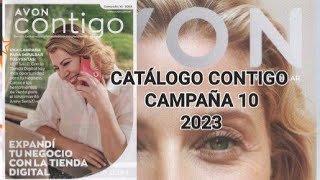 CATÁLOGO AVON CONTIGO CAMPAÑA 10  2023 [upl. by Kciredec]