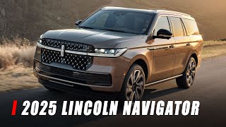 2025 Lincoln Navigator Debuts With Sleeker Styling And New 48Inch Display [upl. by Masao]