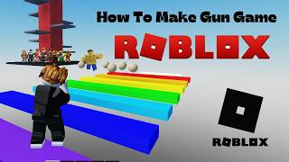 How to Create a Gun Game in Roblox Tutorial  Fast amp Easy Tutorial  Adding and Using Gun Kits [upl. by Ataner]