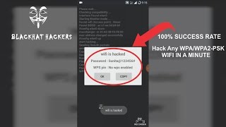 1 Hack wifi using android phone 2019 [upl. by Atirahc]