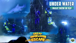 VGP underwater magic show  Marine kingdom  Vignesh Prabhu [upl. by Reinar]