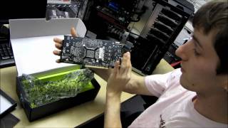 XFX AMD Radeon HD 6850 Video Card Unboxing amp First Look Linus Tech Tips [upl. by Burd585]