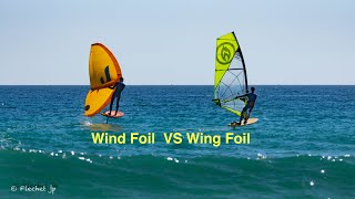 Wind Foil VS Wing Foil [upl. by Olim152]