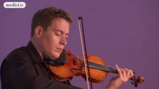 Kristóf Baráti performs on the Lady Harmsworth Stradivari Verbier 2016 [upl. by Htebirol]