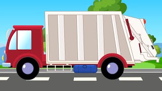 Camion Della Spazzatura Divertente Video Animato per Bambini e Altre Canzoni [upl. by Curzon]