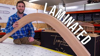 Laminating a Wooden Boat Stem  Building Temptress Ep6 [upl. by Lloyd]