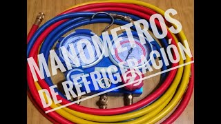 Manómetros Refrigeración 🔧 Uso y funcionamiento ✅ [upl. by Zorine]