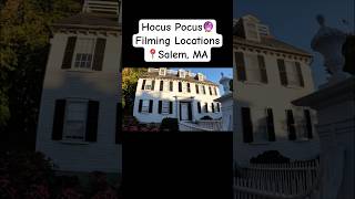 Visiting Hocus Pocus Filming Locations in Salem ￼Massachusetts 🔮 [upl. by Nylsoj]