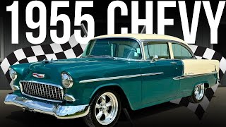 Fast 1955 Chevy sold at Coyote Classics [upl. by Noivad]