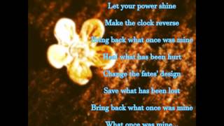 Healing Incantation by Mandy Moore w lyrics From Disneys quotTangledquot [upl. by Lachish934]