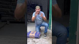 💪 Napoleons Secret Technique to Lift a Bag of Cement Like a Pro 🏗️ StrengthHacks BuildingTips [upl. by Oludoet]