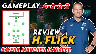 How To Play H Flick Bayern Munchen Manager Efootball Pes 2021 Mobile [upl. by Radec721]