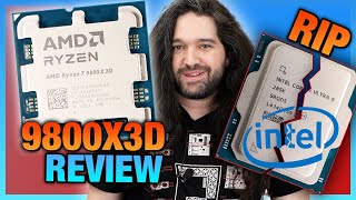 RIP Intel AMD Ryzen 7 9800X3D CPU Review amp Benchmarks vs 7800X3D 285K 14900K amp More [upl. by Arayt819]