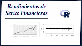 Cómo CALCULAR los RetornosRendimientos en series FINANCIERAS [upl. by Ahtis]