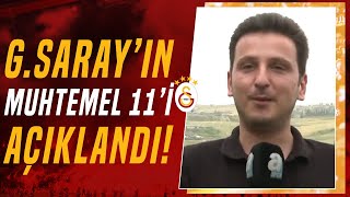 Galatasarayın Adana Demirspor Karşısındaki Muhtemel İlk 11ini Emre Kaplan Açıkladı [upl. by Merta]