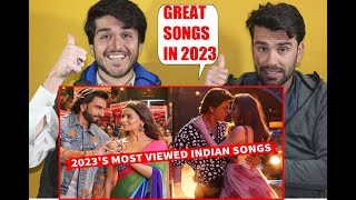 2023 s Most Viewed Indian Songs on YouTube Top Indian Songs of Year 2023 AFGHAN REACTION [upl. by Annoek]