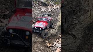 When in doubt throttle out Axial CJ7 axialvideos rclife [upl. by Adnuhsed588]