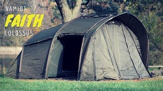 Ogromny namiot karpiowy Faith Colossus Bivvy Prezentacja [upl. by Eznyl402]