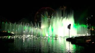 World of Color Water Spectacular Debuts June 11 at Disneys California Adventure Park [upl. by Ahseek]