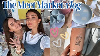 THE MEET MARKET VLOG ❤️  Katerina Visseri [upl. by Ykciv396]