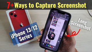 How to Take Screenshot in iPhone 13 Series amp iPhone 12 Series  Long Screenshot amp Gestures in Hindi [upl. by Kathlin]