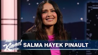 Salma HayekPinault talks new ‘Like Water for Chocolate’ series [upl. by Enylcaj]